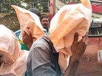 Police officials arrest men allegedly involved in the gang rape of a second-year MBBS student at a private medical college in Durgapur, West Bengal.