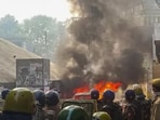 Violence erupted during the second survey of the Jama Masjid, claimed to be originally the site of an ancient Hindu temple, in Sambhal, last year. (PTI File Photo) Violence erupted during the second survey of the Jama Masjid, claimed to be originally the site of an ancient Hindu temple, in Sambhal, last year. (PTI File Photo)