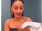 Ananya Panday gave a test, proving her tan is natural. Ananya Panday gave a test, proving her tan is natural.