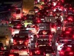 The woman shared that it took her four hours to get home the previous day. The woman shared that it took her four hours to get home the previous day.
