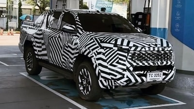 The next-generation Toyota Hilux has been spied testing under full camouflage in Guatemala (@Instagram/pickup_guate) The next-generation Toyota Hilux has been spied testing under full camouflage in Guatemala (@Instagram/pickup_guate)