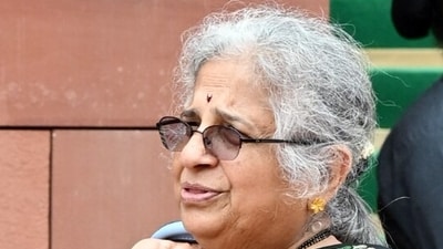 Author and philanthropist Sudha Murty was nominated to the Rajya Sabha on March 8, 2024. (PTI File) Author and philanthropist Sudha Murty was nominated to the Rajya Sabha on March 8, 2024. (PTI File)