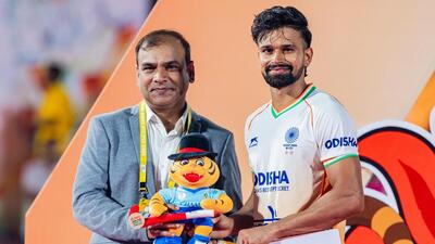 Abhishek was named Player of the Tournament at the Asia Cup last month. (HI) Abhishek was named Player of the Tournament at the Asia Cup last month. (HI)