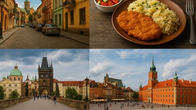 Europe on a budget: Stunning streets, local food, and low-cost adventures in Georgia, Hungary, Czechia, and Poland for Indian travellers. (AI generated) Europe on a budget: Stunning streets, local food, and low-cost adventures in Georgia, Hungary, Czechia, and Poland for Indian travellers. (AI generated)
