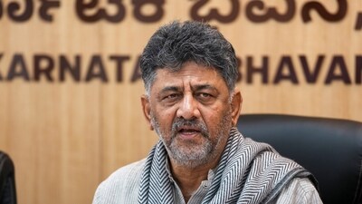 Karnataka deputy chief minister DK Shivakumar. (PTI) Karnataka deputy chief minister DK Shivakumar. (PTI)
