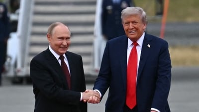 Trump called his conversation with Putin “very productive”. (AFP) Trump called his conversation with Putin “very productive”. (AFP)