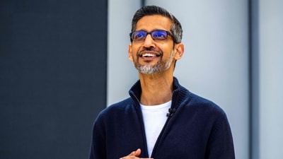 Sundar Pichai’s post on the Google AI model Gemma created a stir on X. (AFP) Sundar Pichai’s post on the Google AI model Gemma created a stir on X. (AFP)