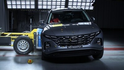 The Korea-spec Hyundai Tucson 2025 was crash tested at Latin NCAP recently. The Korea-spec Hyundai Tucson 2025 was crash tested at Latin NCAP recently.