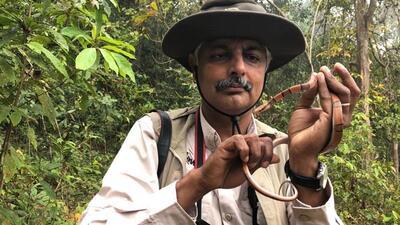 Indian conservationist Vivek Menon became the first Asian Chair of IUCN Species Survival Commission. (HT sourced photo) Indian conservationist Vivek Menon became the first Asian Chair of IUCN Species Survival Commission. (HT sourced photo)