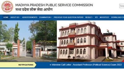 MP SET Notification 2025 Out: Madhya Pradesh State Eligibility Test applications begin from October 25, 2025. MP SET Notification 2025 Out: Madhya Pradesh State Eligibility Test applications begin from October 25, 2025.