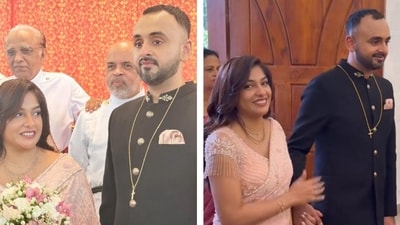 Actor Archana Kavi has married Rick Varghese in an intimate church ceremony. Actor Archana Kavi has married Rick Varghese in an intimate church ceremony.
