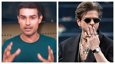 Dhruv Rathee urges Shah Rukh Khan to consider the societal impact of his choices. Dhruv Rathee urges Shah Rukh Khan to consider the societal impact of his choices.