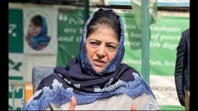 PDP chief Mehbooba Mufti (File)