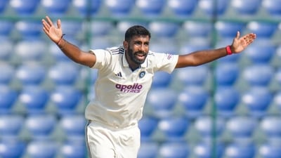 India's Jasprit Bumrah during the fourth day of the second and final Test cricket match between India and West Indies (PTI) India's Jasprit Bumrah during the fourth day of the second and final Test cricket match between India and West Indies (PTI)