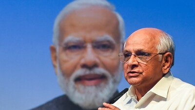 Sixteen Gujarat ministers submitted their resignations to Chief Minister Bhupendra Patel. (PTI) Sixteen Gujarat ministers submitted their resignations to Chief Minister Bhupendra Patel. (PTI)
