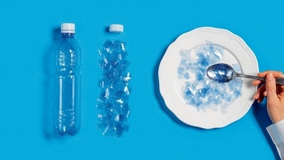 Microplastics enter the food chain through various pathways Microplastics enter the food chain through various pathways