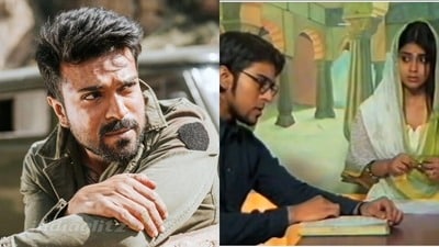చరణ్ తొలిసారి కెమెరా ముందు యాక్టింగ్ చరణ్ తొలిసారి కెమెరా ముందు యాక్టింగ్