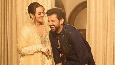 Sonakshi Sinha and Zaheer Iqbal react to her pregnancy rumours. Sonakshi Sinha and Zaheer Iqbal react to her pregnancy rumours.