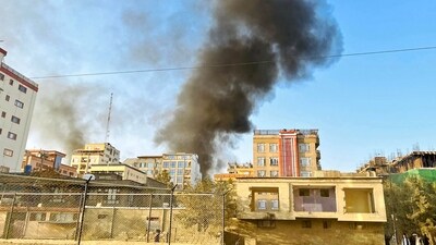 Smoke rises up from the site of explosions in Kabul on October 15, 2025, amid heavy border clashes between Afghanistan and Pakistan (AFP) Smoke rises up from the site of explosions in Kabul on October 15, 2025, amid heavy border clashes between Afghanistan and Pakistan (AFP)