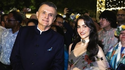 Ambassador of Sweden Jan Thesleff and actor Elli AvrRam (Photo: Manoj Verma/HT) Ambassador of Sweden Jan Thesleff and actor Elli AvrRam (Photo: Manoj Verma/HT)
