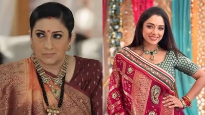 Smriti Irani and Rupali Ganguly