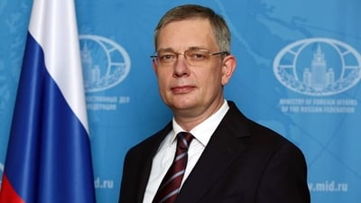 Denis Alipov, Russian Ambassador to India. (ANI) Denis Alipov, Russian Ambassador to India. (ANI)