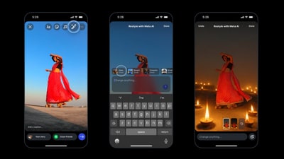 Instagram's Restyle feature get a Diwali makeover. (Meta) Instagram's Restyle feature get a Diwali makeover. (Meta)