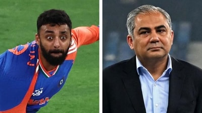 Varun Chakaravarthy slams Mohsin Naqvi Varun Chakaravarthy slams Mohsin Naqvi