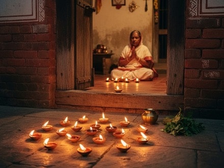 ভূত চতুর্দশীর শুভেচ্ছা জানান আত্মীয়দের!