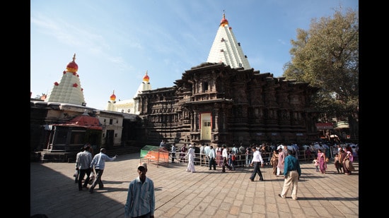 Shri Mahalaxmi Temple at Kolhapur (Photo by Vidya Subramanian / Hindustan Times) (Hindustan Times)