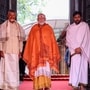 శ్రీశైలంలో ప్రధాని మోదీతో సీఎం చంద్రబాబు, డిప్యూటీ సీఎం పవన్