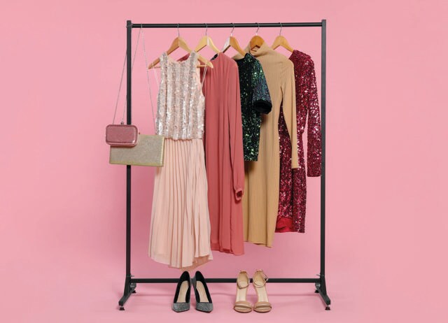 When you’ve run through your wardrobe, swap with friends and family. When you’ve run through your wardrobe, swap with friends and family.