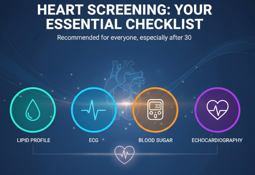 Dr Naveen emphasises the importance of regular heart screenings, especially after age 30, to prevent complications. (Google Gemini) Dr Naveen emphasises the importance of regular heart screenings, especially after age 30, to prevent complications. (Google Gemini)