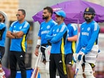 From left: Ajit Agarkar, Virat Kohli, Gautam Gambhir, Rohit Sharma From left: Ajit Agarkar, Virat Kohli, Gautam Gambhir, Rohit Sharma