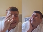 Lok Janshakti Party (Ram Vilas) leader Abhay Kumar Singh broke down on camera.