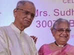 Narayana Murthy and Sudha Murty.
Narayana Murthy and Sudha Murty.