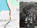 According to the post, children traveling from Whitefield to school on Sarjapur-Varthur Road (14 km) took two hours to reach their destination.