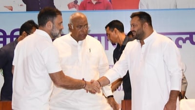 The RJD has offered 58 to 60 seats to Congress, though the grand old party is keen on getting more. (Santosh Kumar/Hindustan Times)