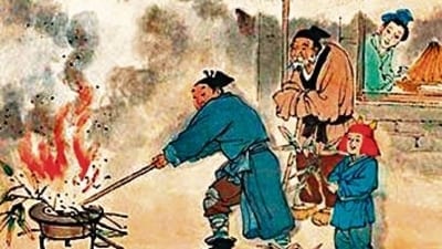 A depiction of early experiments in China. First it was discovered that air pockets in the bamboo stalk explode with heat. When gunpowder was invented, the two were then combined. Paper wrapping came much later. (Adobe Stock) A depiction of early experiments in China. First it was discovered that air pockets in the bamboo stalk explode with heat. When gunpowder was invented, the two were then combined. Paper wrapping came much later. (Adobe Stock)