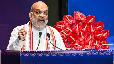 Union Home Minister Amit Shah said that under the NDA's leadership, Bihar was made free from 'jungle raj' in the last 20 years. (ANI) Union Home Minister Amit Shah said that under the NDA's leadership, Bihar was made free from 'jungle raj' in the last 20 years. (ANI)