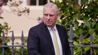 Prince Andrew is the younger brother of King Charles III and was once second in line to the British throne (AP)