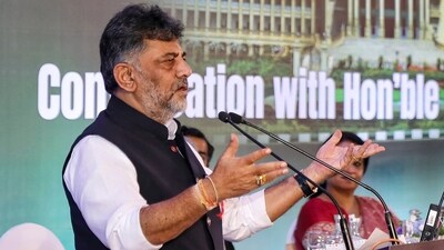 Karnataka deputy chief minister DK Shivakumar. The Bengaluru Business Corridor was approved by the state cabinet on Thursday. (PTI file photo) Karnataka deputy chief minister DK Shivakumar. The Bengaluru Business Corridor was approved by the state cabinet on Thursday. (PTI file photo)