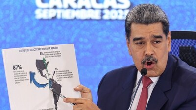 Venezuela's President Nicolas Maduro accused the CIA of being authorized to conduct operations aimed against the peace of Venezuela. (AP) Venezuela's President Nicolas Maduro accused the CIA of being authorized to conduct operations aimed against the peace of Venezuela. (AP)