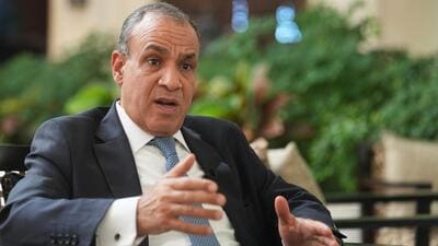 Egyptian foreign minister Badr Abdelatty (AP FILE)