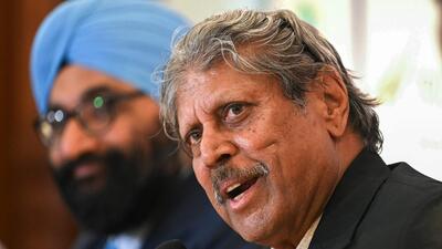Former Indian cricketer and president of the Professional Golf Tour of India (PGTI) Kapil Dev. (AFP) Former Indian cricketer and president of the Professional Golf Tour of India (PGTI) Kapil Dev. (AFP)