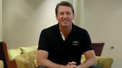 Glenn McGrath backed Prasidh Krishna to do well against Australia. (X Image) Glenn McGrath backed Prasidh Krishna to do well against Australia. (X Image)