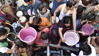 Officials said funds collected through the scheme will be earmarked for maintaining and upgrading water treatment plants and replacing ageing pipelines across the city. (HT Archive)