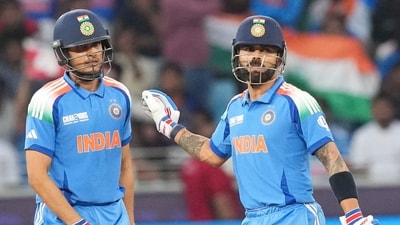 India's Shubman Gill, left, and Virat Kohli (PTI) India's Shubman Gill, left, and Virat Kohli (PTI)