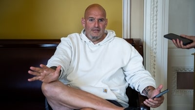 Senator John Fetterman remains a prominent figure in the state, some within the party have questioned his political approach. (Bloomberg) Senator John Fetterman remains a prominent figure in the state, some within the party have questioned his political approach. (Bloomberg)