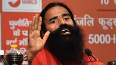 Baba Ramdev said that the swadeshi campaign is now bringing a change and that he thinks the country may not need to wait till 2047 for it to be developed. (File/PTI) Baba Ramdev said that the swadeshi campaign is now bringing a change and that he thinks the country may not need to wait till 2047 for it to be developed. (File/PTI)